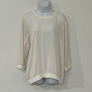 Express Sheer Top Size L